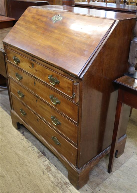 Georgian mahogany bureau